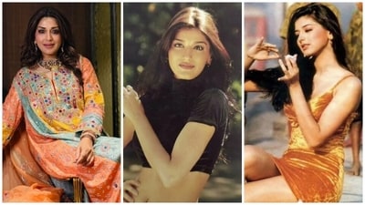 Sonali Bendre takes part in the viral trend of revisiting the 90s.