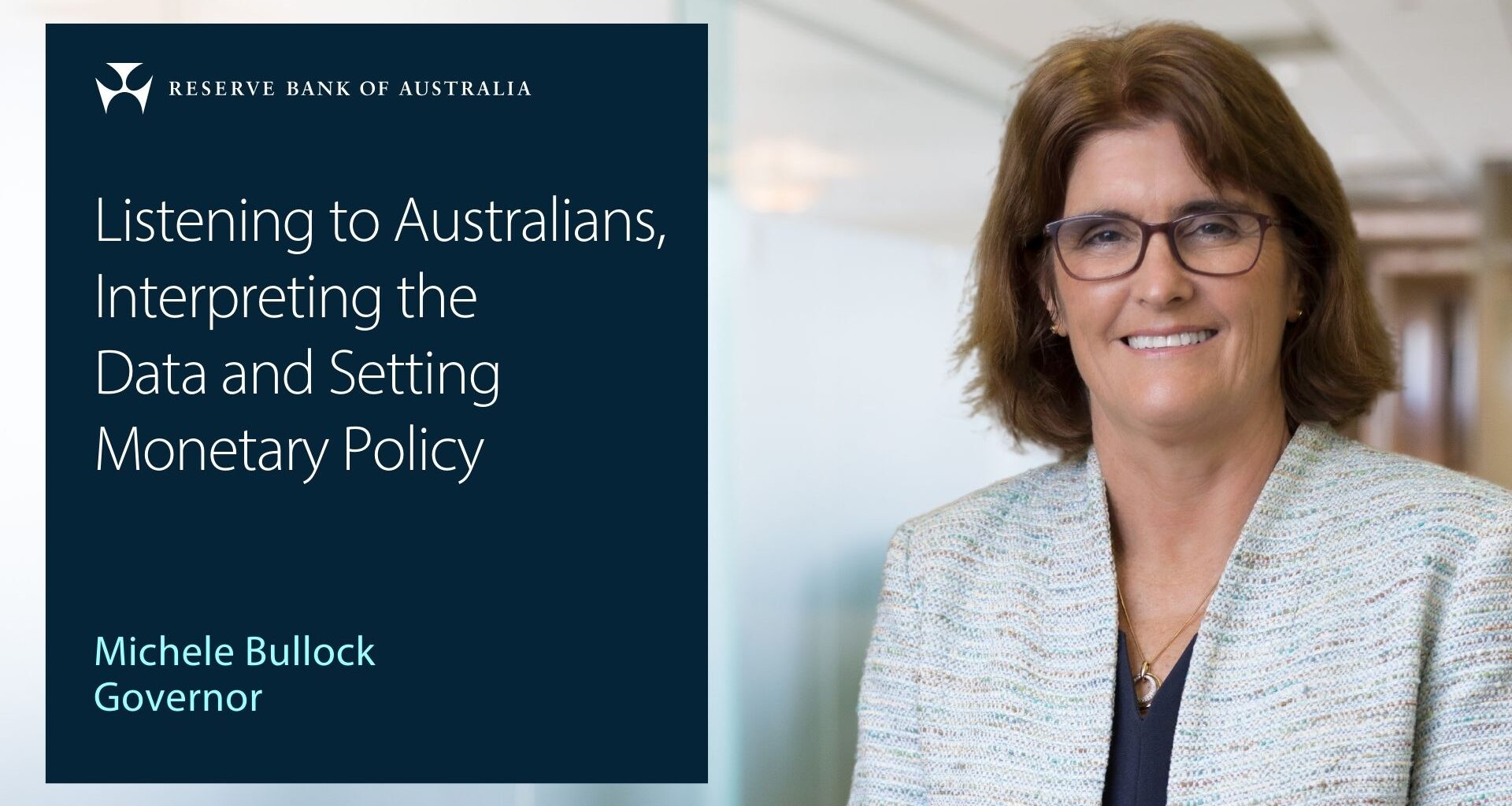 Listening to Australians, Interpreting the Data and Setting Monetary Policy | Speeches