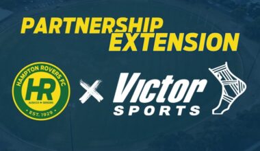 Victor Sports extends partnership with Hampton Rovers