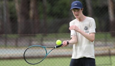 Aggregate tennis comp avoids rainfall