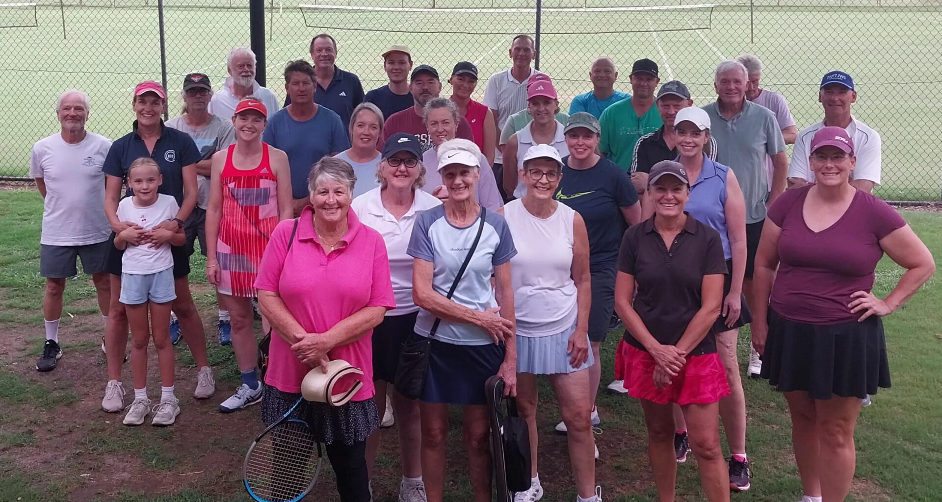 Sun sets on twilight tennis