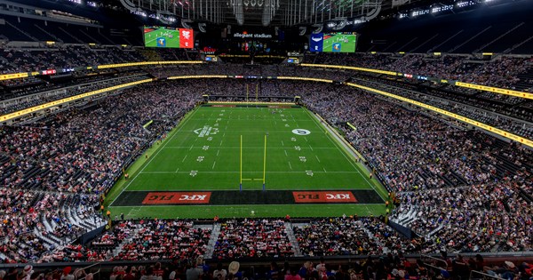 NRL 2026, Rugby League Las Vegas, global expansion, record crowds