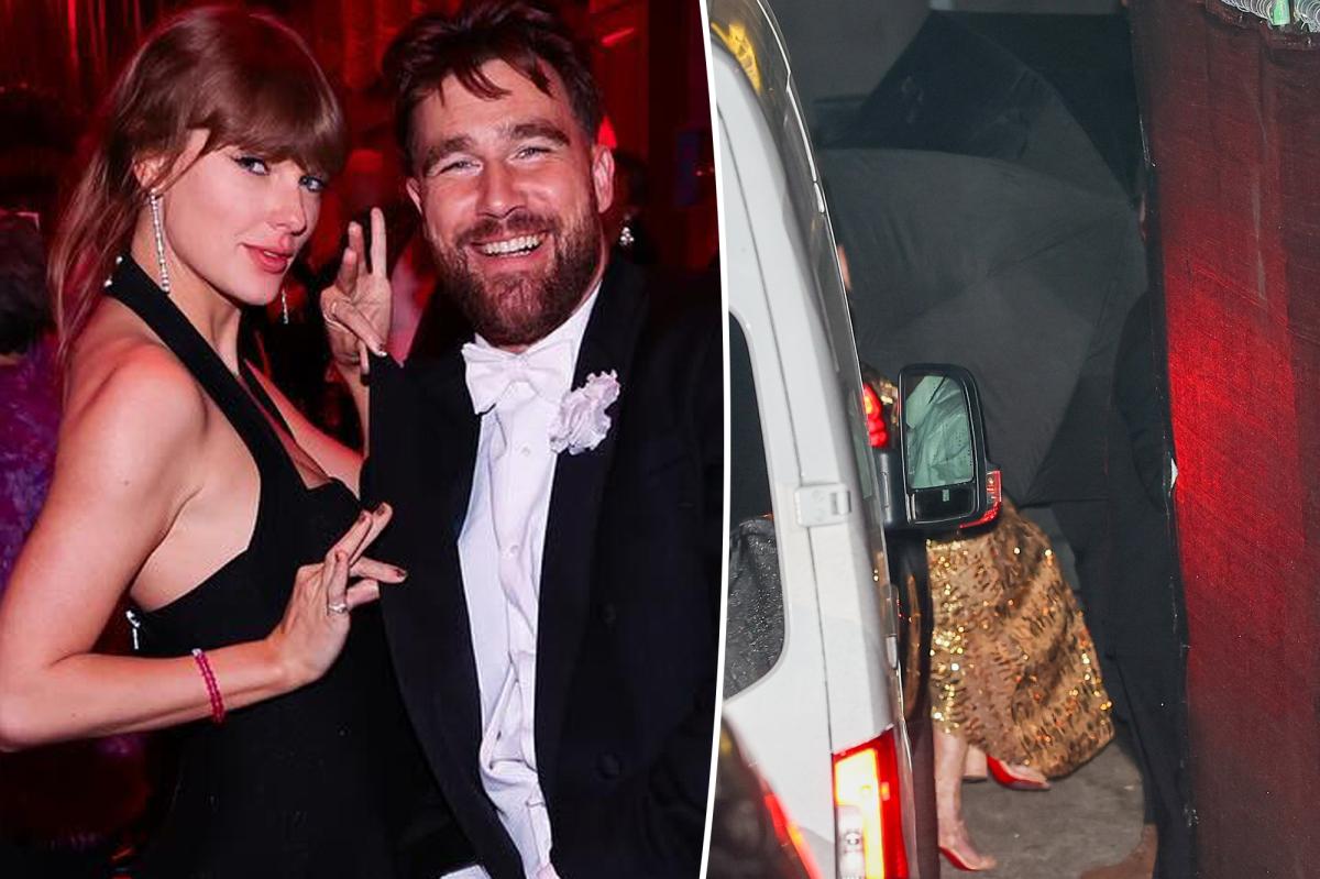 Taylor Swift and Travis Kelce sneakily attend multiple, exclusive Oscars afterparties