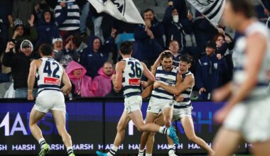 AFL Match Report | Cats Hang On in a Thursday Night Thriller