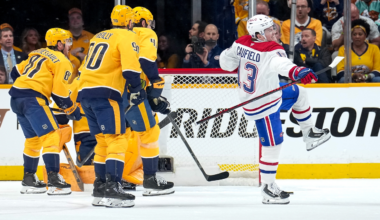 Caufield scores 45th goal, Canadiens defeat Predators for 4th straight win