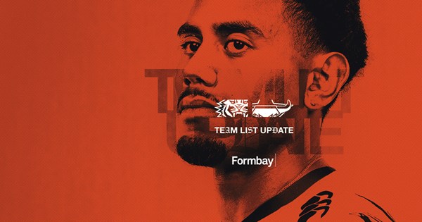 Team List Update: NRL Round 2 vs Cowboys