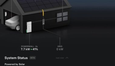 Tesla Powerwall Gets New AI-Powered 'Status' Feature in App