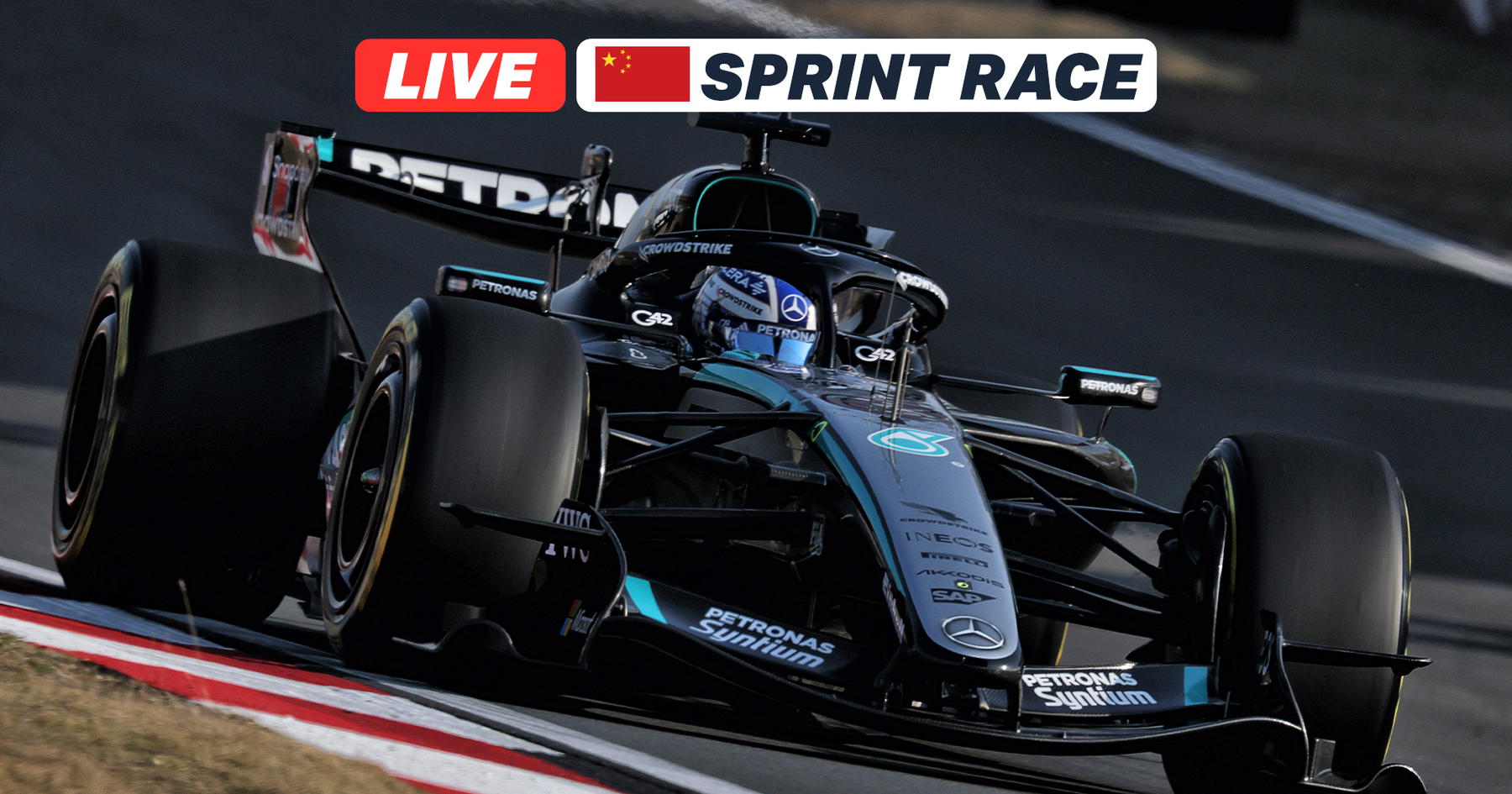 LIVE: 2026 F1 Chinese Grand Prix Sprint — Hamilton roars into lead in Russell fight