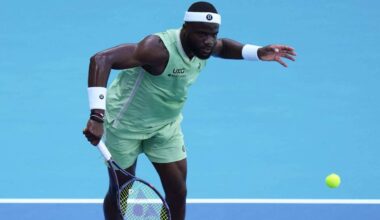 Frances Tiafoe leaves Miami with a 17-7 record in 2026.