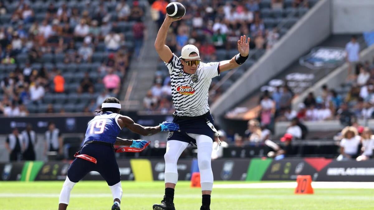 Fanatics Flag Football Classic live updates, highlights as Tom Brady, Logan Paul compete