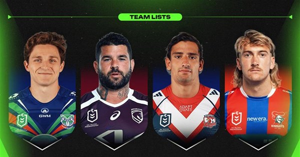 NRL 2026, Round 4, official team lists, injuries, updates, Fantasy