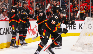 Farabee has 3 points, Flames hold off Hurricanes to end 4-game skid