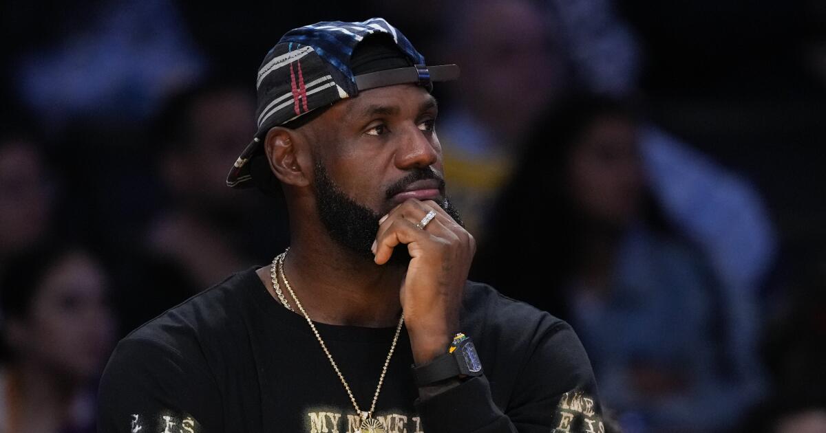 LeBron James will not play against Minnesota tonight