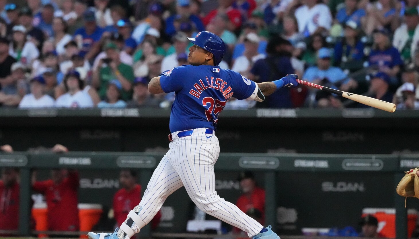 Moises Ballesteros’ blasts are just the start, says Craig Counsell, who puts him on Cubs' roster