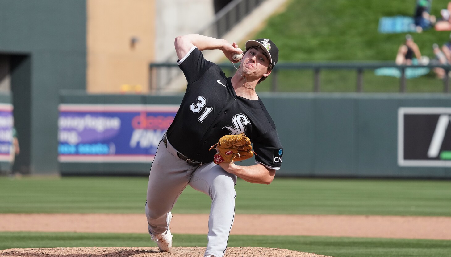 White Sox' Grant Taylor pleased with his start, although he's more of a finisher