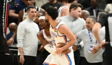 Altercation late in first half leads to 4 ejected from Thunder-Wizards