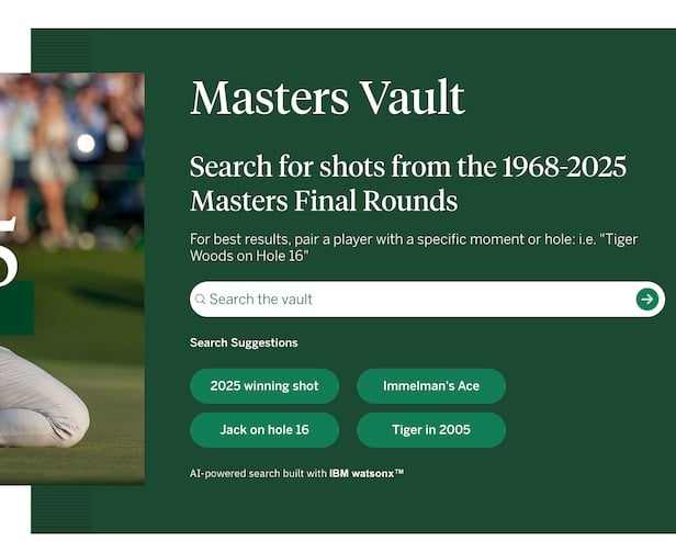 The Masters launches new website feature that will have golf sickos salivating – Australian Golf Digest