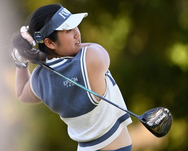 Popular rookie had this funny reaction to an eagle during her 'psycho' round – Australian Golf Digest