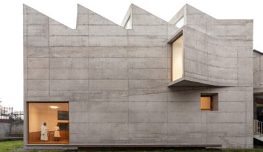 Studio Blur models Quito arts school after Le Corbusier house