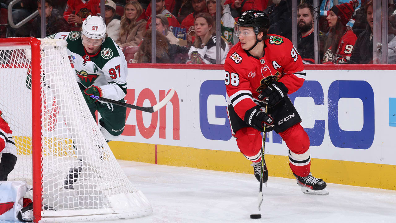 NHL On Tap: Kaprizov, Bedard face off when Wild visit Blackhawks