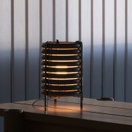 WA table lamp designed by Akasaki & Vanhuyse for Tokyu Corporation