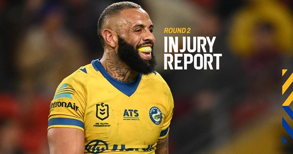 NRL Injury Report: Round 2