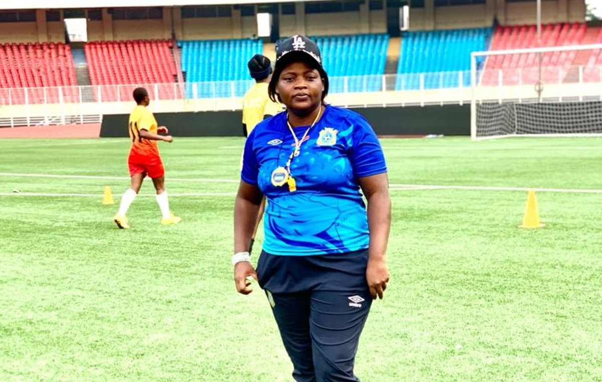 Salama Miruho Jasmine, the coach breaking through the front lines of football