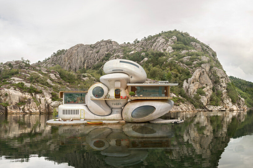 wittgenstein's cabin: amphibious dwellings in the norwegian fjords by dionisio gonzález