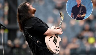 Metallica gifted Wolfgang Van Halen a “perfect attendance” certificate for not missing a support slot on the M72 tour