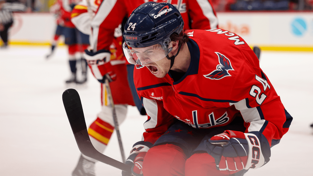 McMichael scores twice, Capitals recover to pull away from Flames