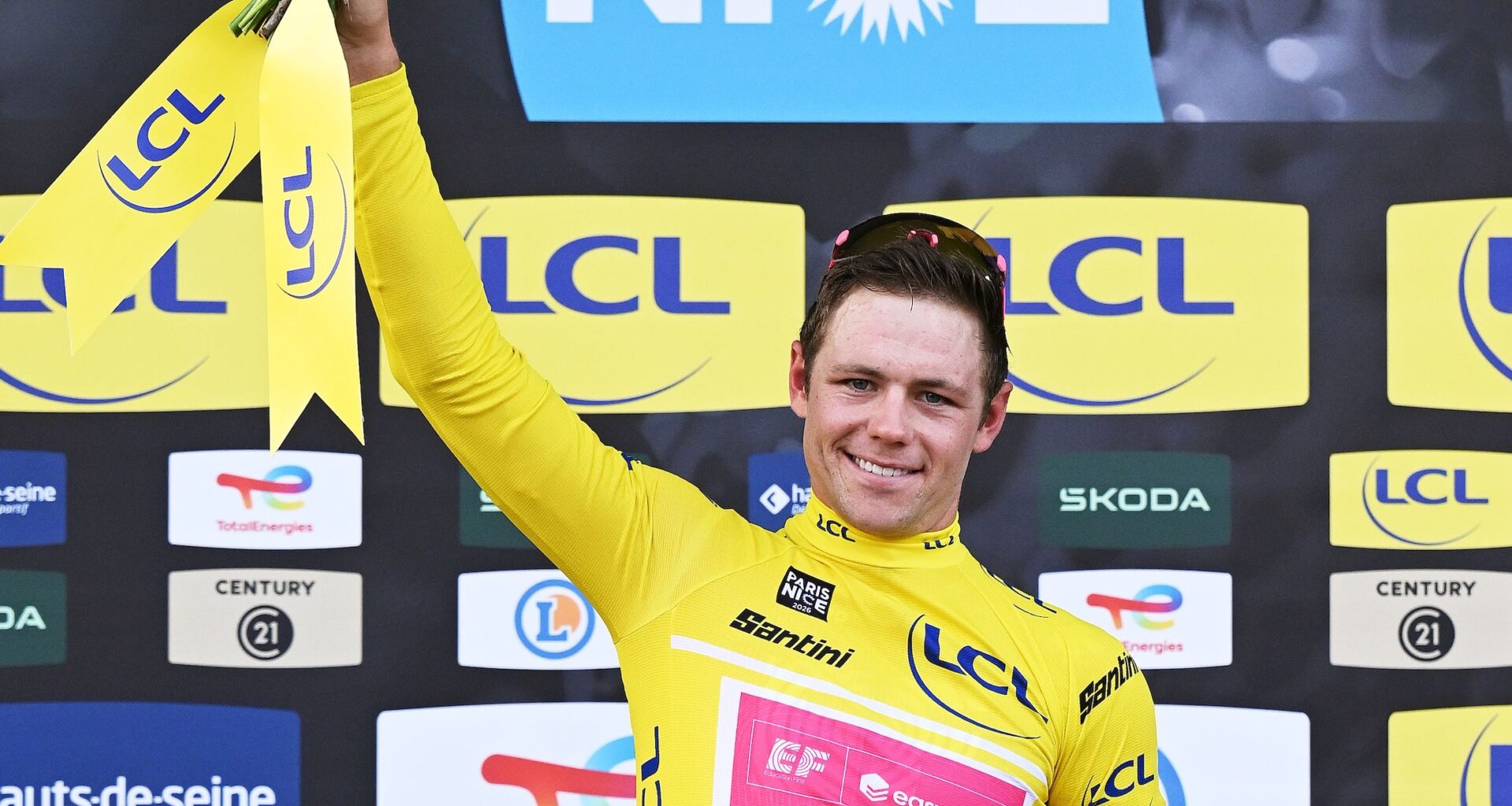 'A lot of firsts this week' - US criterium champion Luke Lamperti earns success at Paris-Nice with a WorldTour victory and debut in leader's jersey
