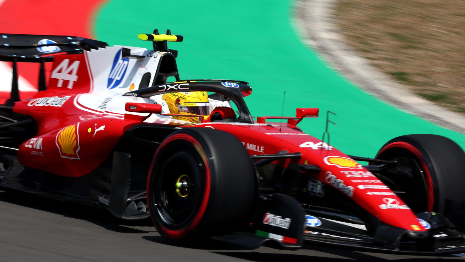 Hamilton took pole and won the China sprint race last year