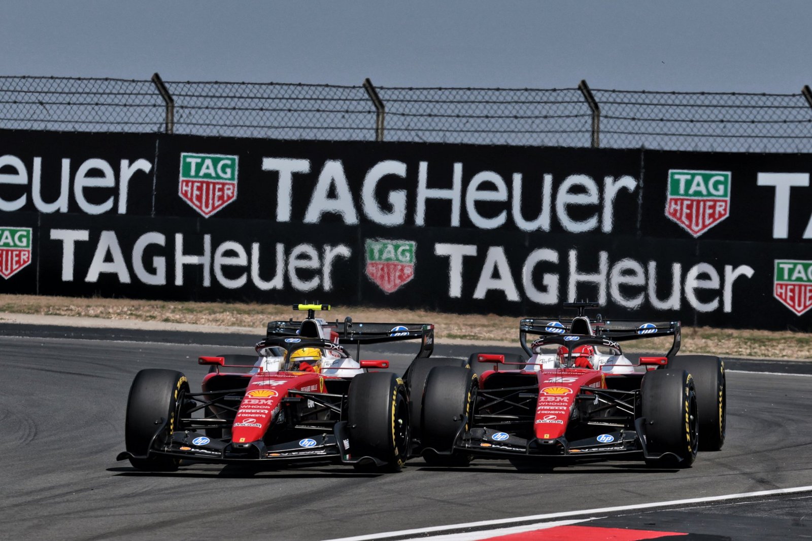 Lewis Hamilton, Charles Leclerc, 2026 Chinese GP