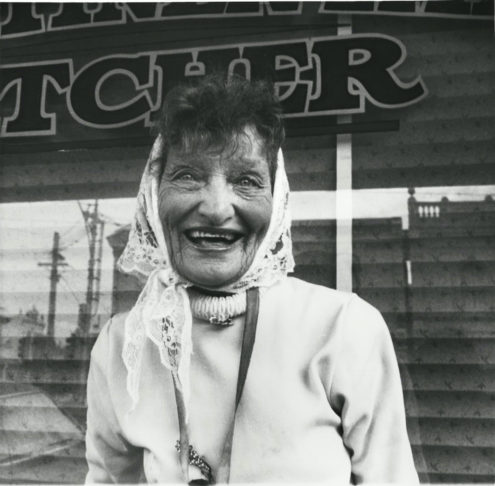 ‘Lolly seller’ on Victoria Street, West Melbourne in 1985