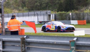 Red flag at Nurburgring