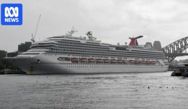 Search underway for man missing from cruise ship off Brisbane coast