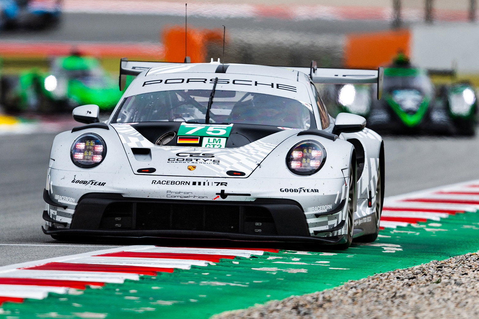 Sargent wins GT class on ELMS debut, Patterson second