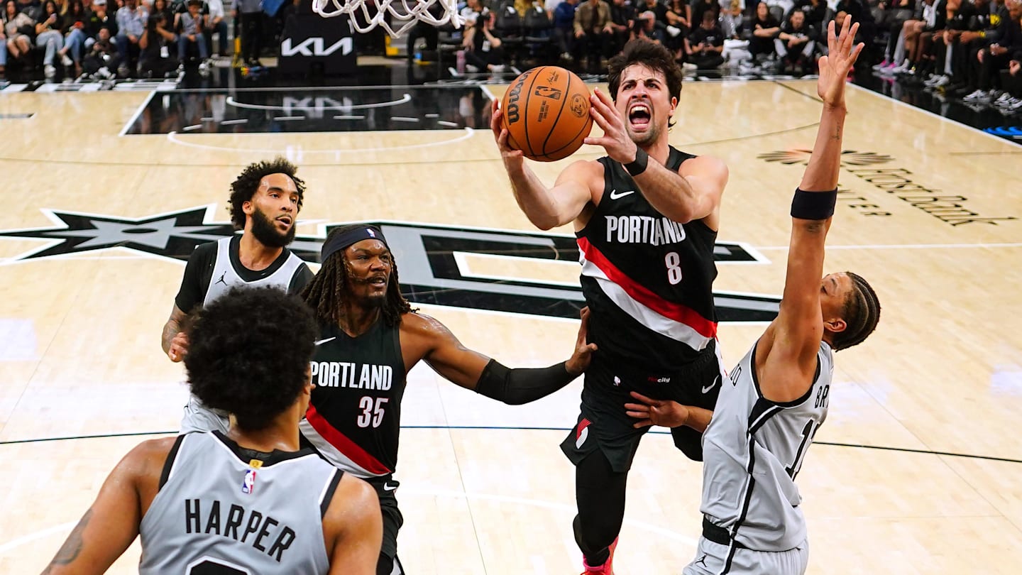 Spurs Draw Portland Trail Blazers in Western Conference First Round
