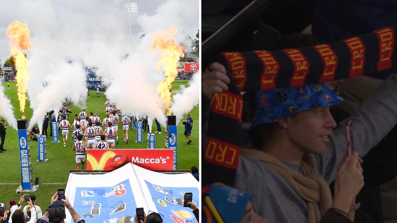 Inside fourth edition of Gather Round, the sacrilege sight of Never Tear Us Apart and beauty of Norwood Oval