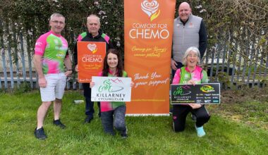 Cycling Club announces ‘Three Peaks Challenge’ for Comfort for Chemo Kerry
