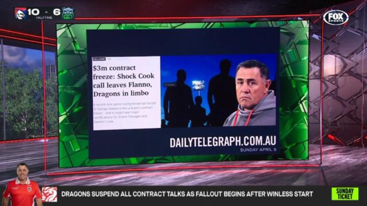 Dragons pause Flanagan deal talks