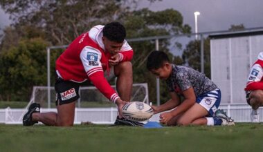 NRL, NRLW stars on hand as Dragons hold Kogarah Respect Session