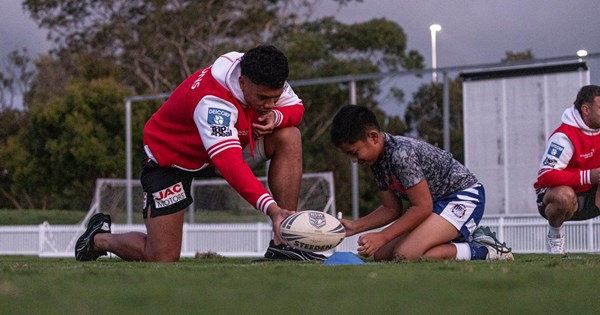 NRL, NRLW stars on hand as Dragons hold Kogarah Respect Session