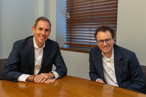Treasurer Jim Chalmers met with Anthropic’s Dario Amodei in Canberra.