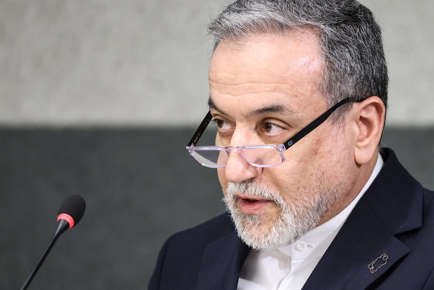 Iran's Foreign Minister Abbas Araghchi