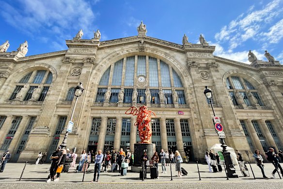 Paris’ Gare du Nord  train station is Europe’s busiest, receiving more than 220 million visitors a year.