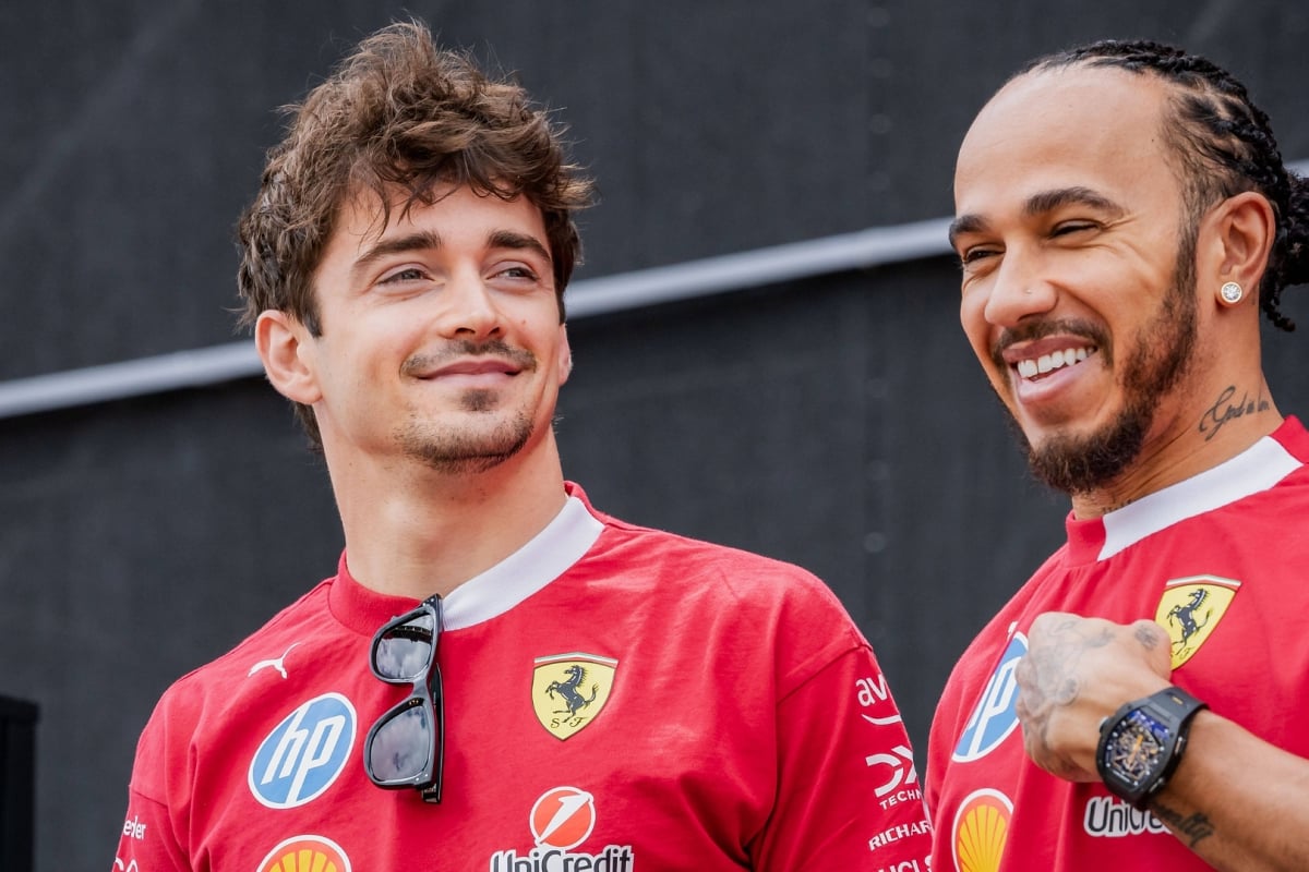 Charles Leclerc, Lewis Hamilton, Ferrari, Austria, 2025