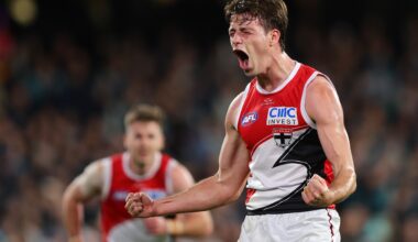 Saints survive Power surge in the wet to snare crucial win