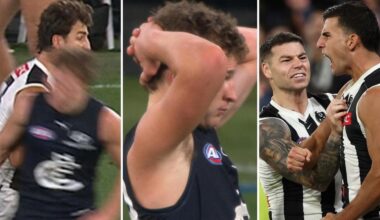 Horror movie repeat with twist ending: Blue misses after siren, Daicos inspires Pies epic