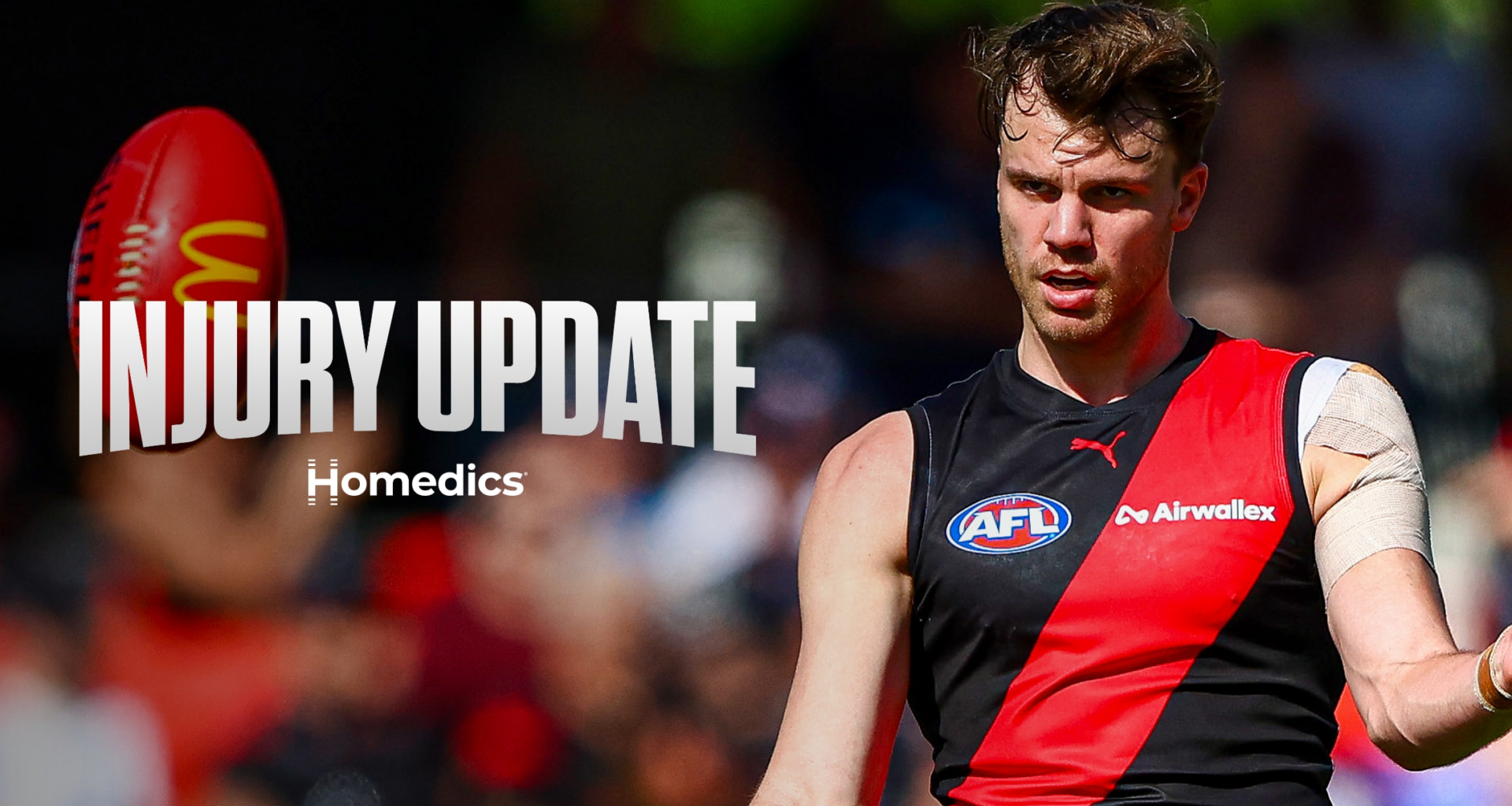 Injury news: Low-grade strain for Ridley